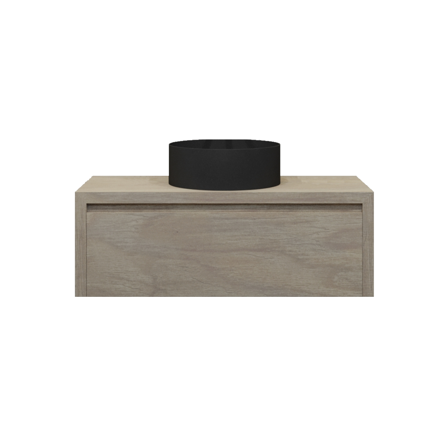 Gliss Design Badkamermeubelset Gliss Ares 100 cm Met Waskom Corn Silk