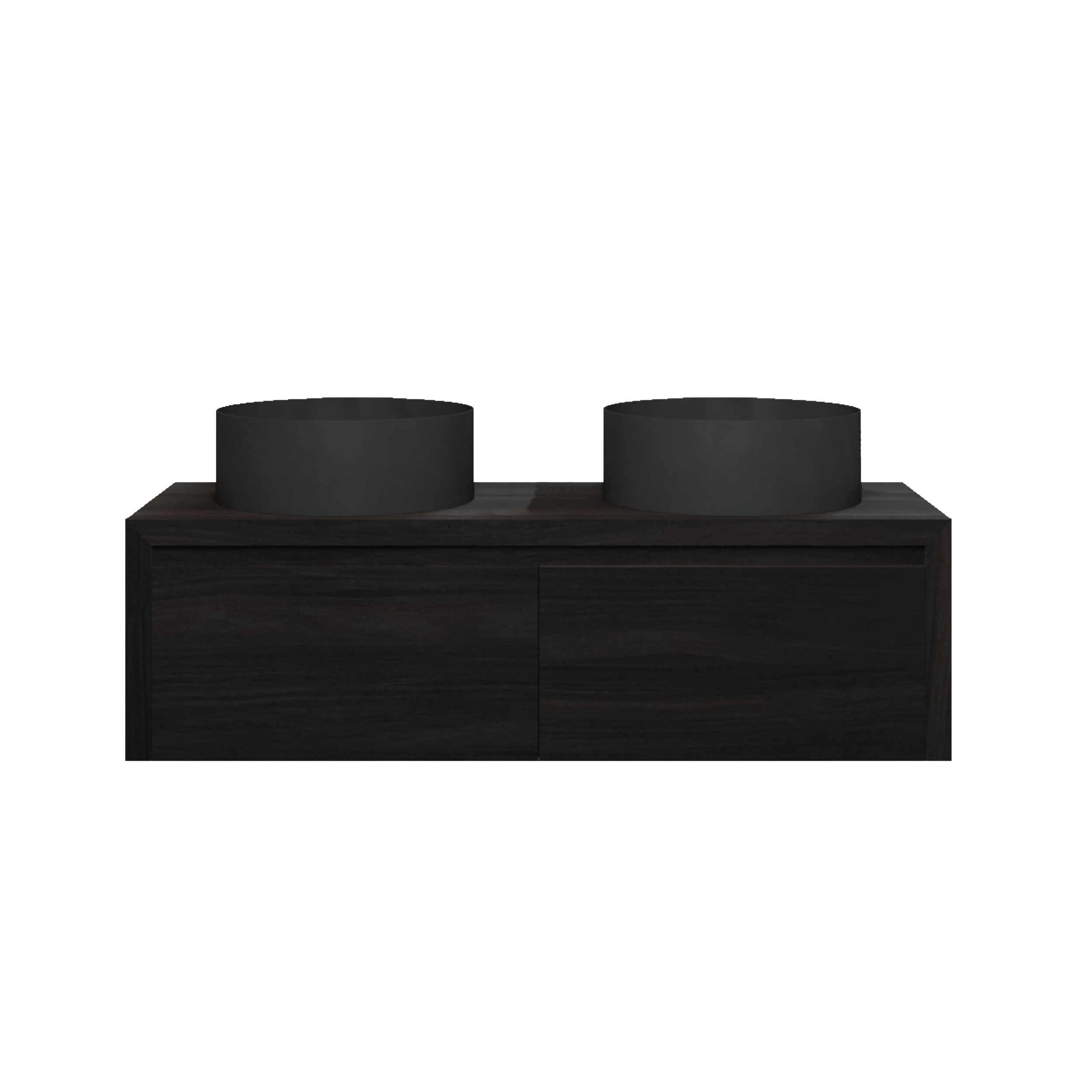 Gliss Design Onderkast Ares 120 cm Charcoal Met 2 Lades