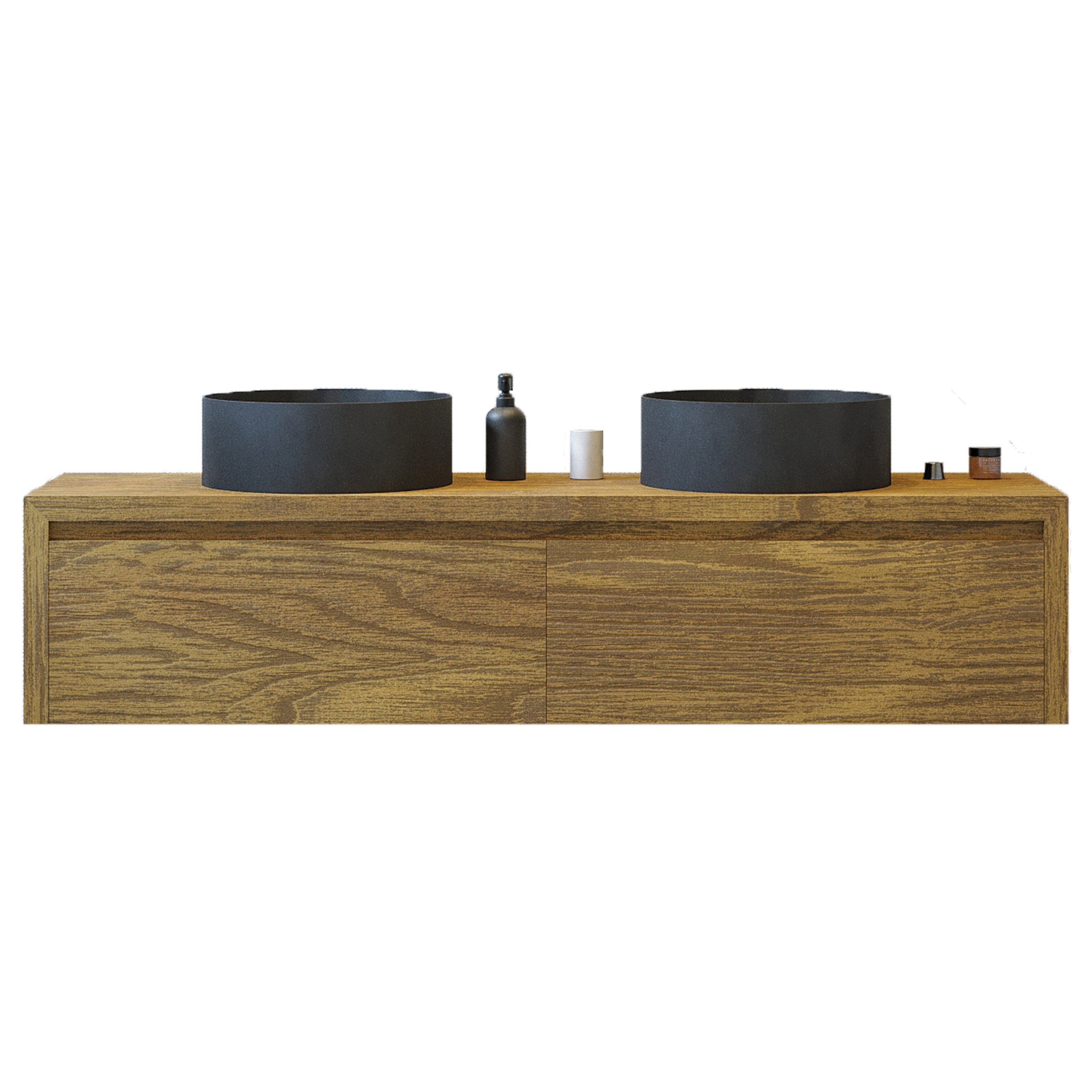 Gliss Design Onderkast Ares 180 cm Castle Brown