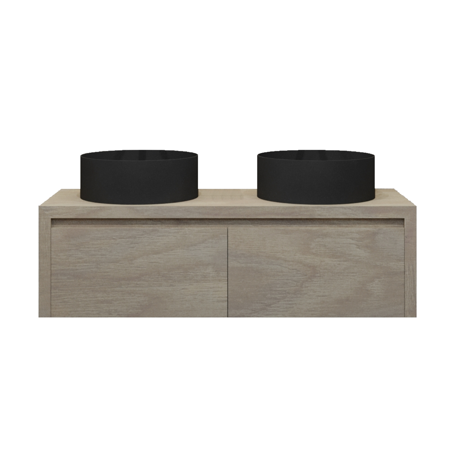 Gliss Design Badkamermeubelset Gliss Ares 140 cm Met Waskom Corn Silk