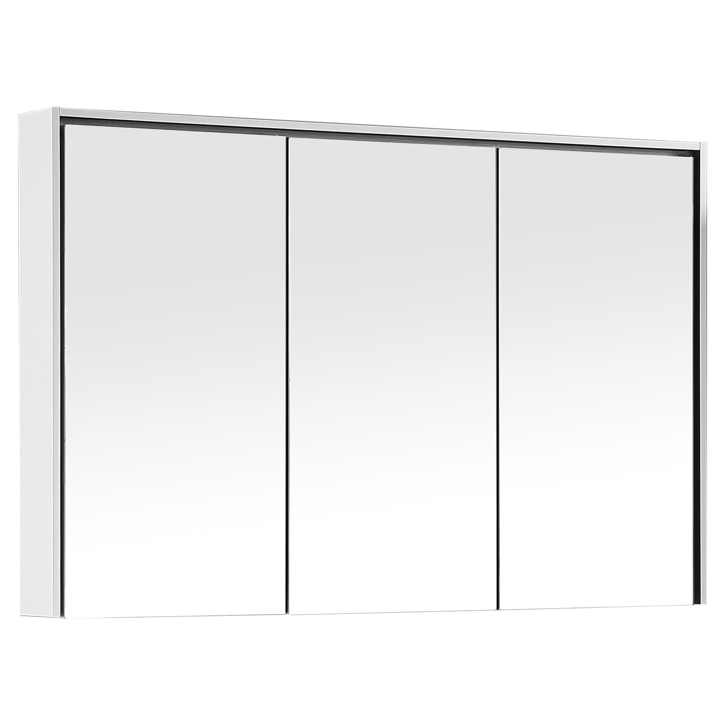 1105 Differnz Providence spiegelkast 120 x 16 x 70 cm FSC wit