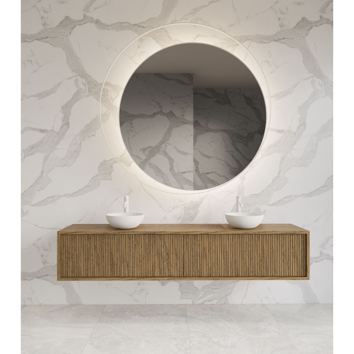 Gliss Design Onderkast  Heronimus 180x45x35 cm 2 Laden Met Topplaat Castle Brown
