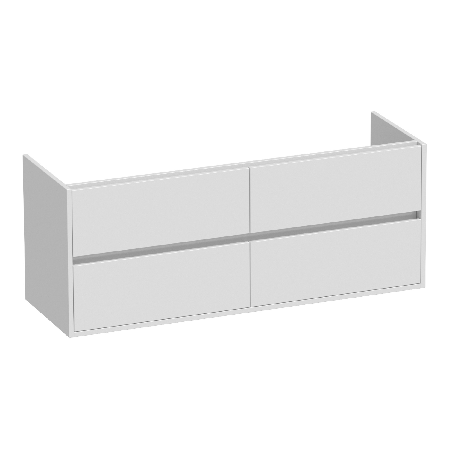 Sanitop Badkamermeubelset NEXXT 140 Hoogglans Wit