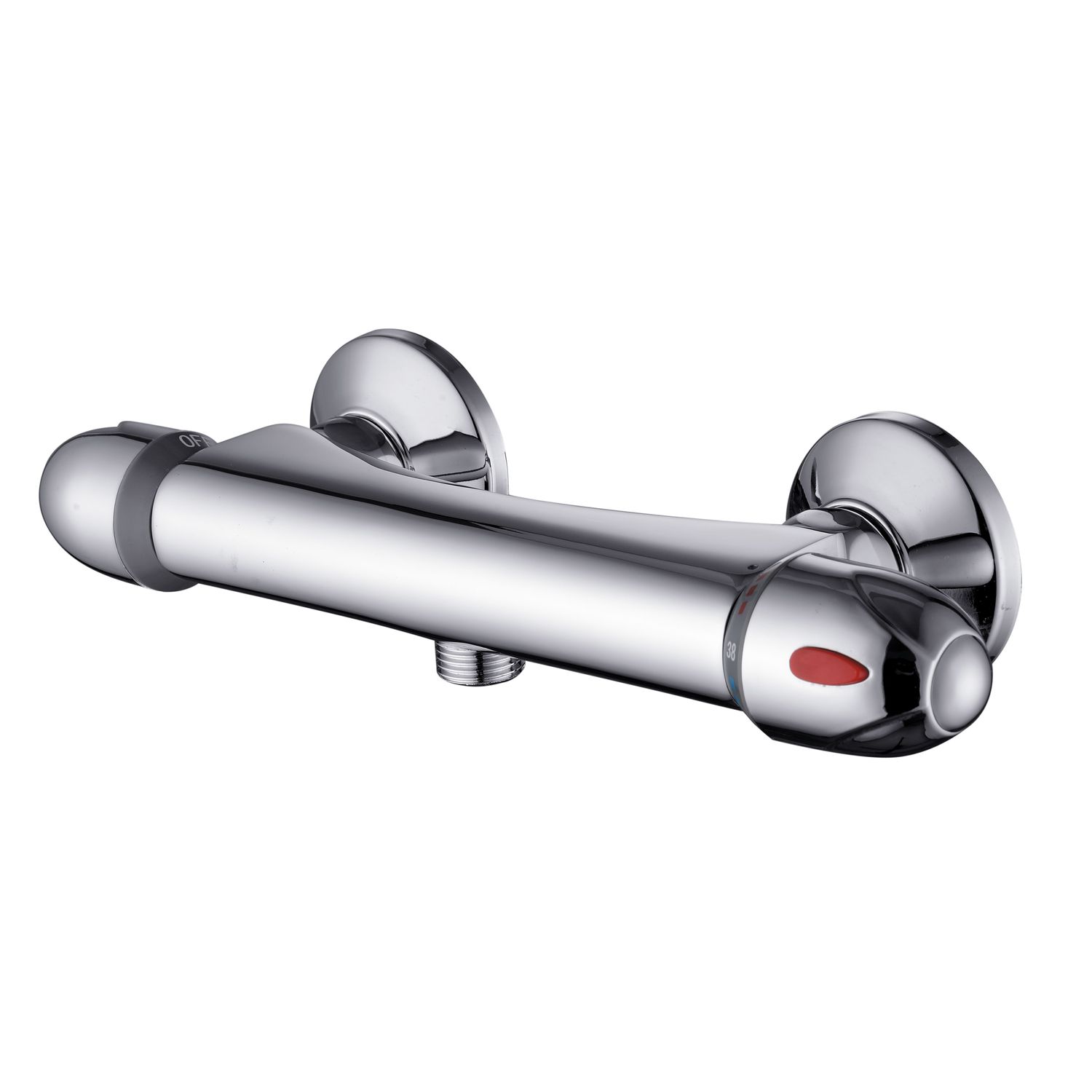 Baseline Thermostatische Douchemengkraan Chroom 15cm
