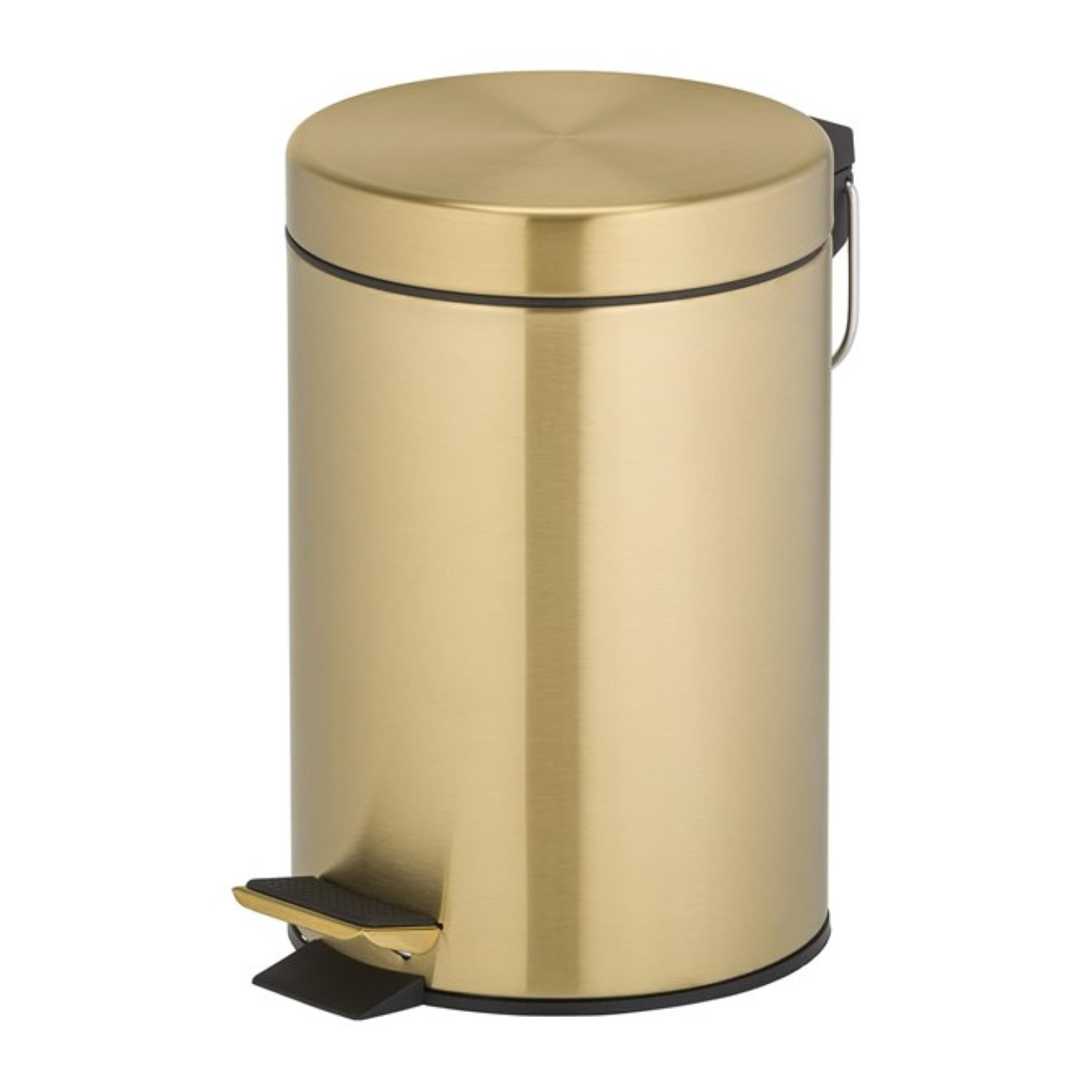 Geesa Pedaalemmer  Hotel Vrijstaand 3 Liter RVS Geborsteld Goud