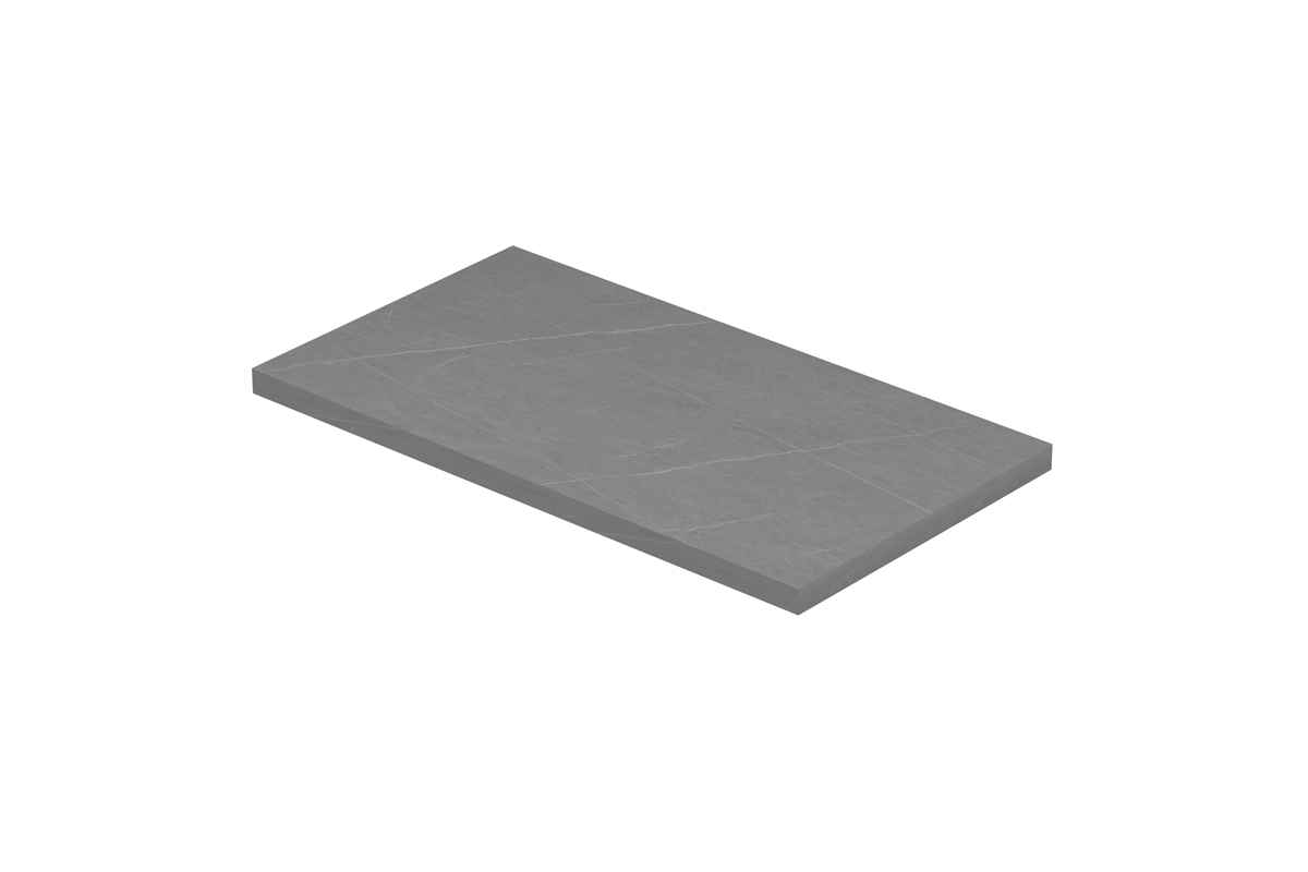 INK Topplaat Fontein  Topdeck XS 40x22x1.2 cm Armani Grey Mat