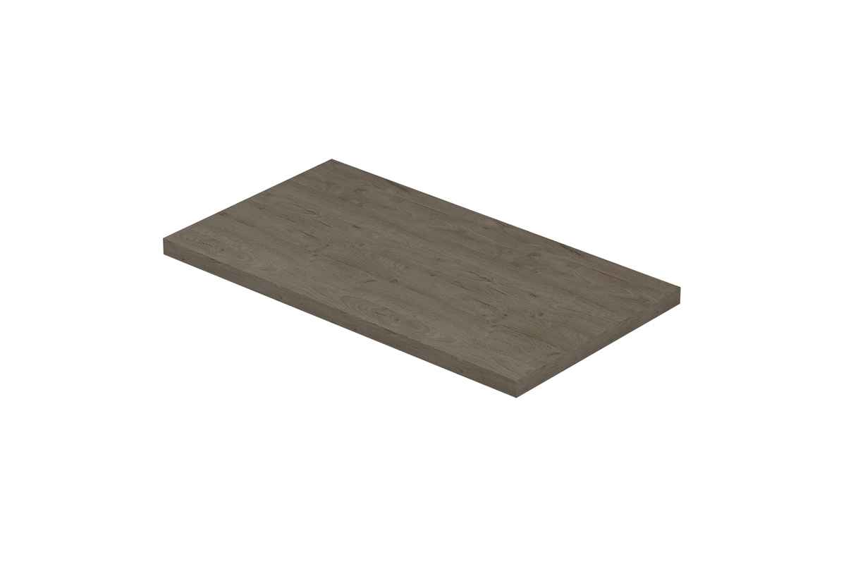 INK Topdeck XS Topplaat voor Fontein 40x22x1,6 cm in Greige Eiken