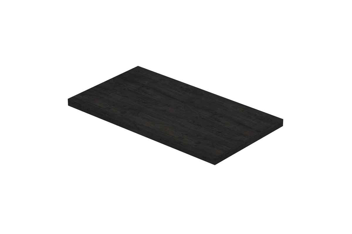 INK Topdeck XS Topplaat voor Fontein 40x22x1,6 cm in Houtskool Eiken