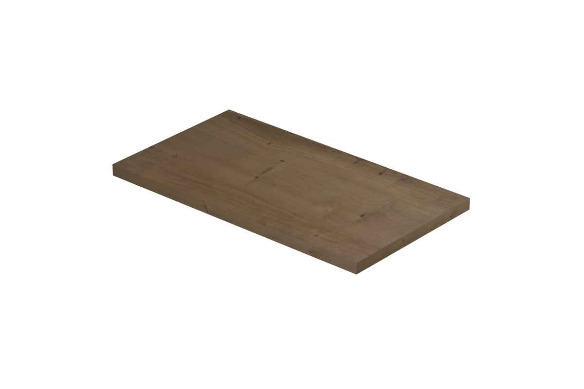 INK Topdeck XS Topplaat voor Fontein 40x22x1,6 cm in Fineer Ash Grey