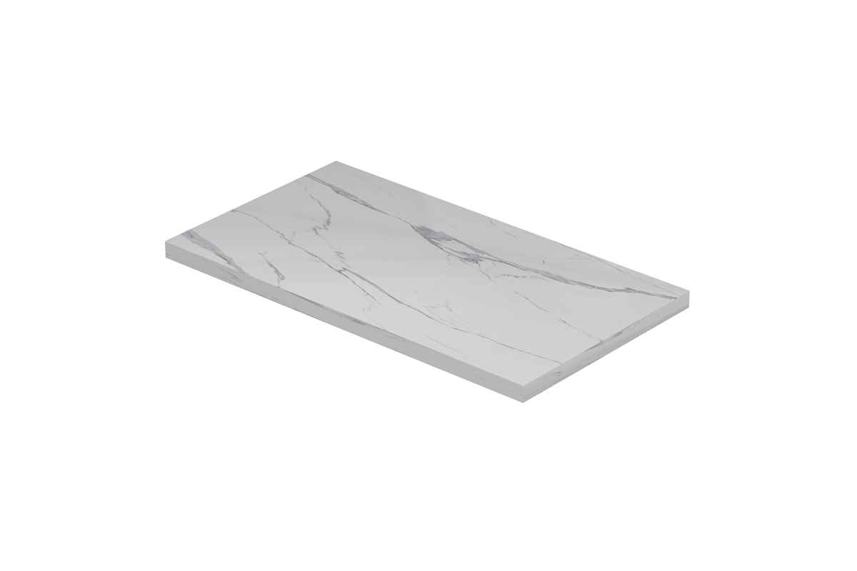 INK Topplaat Fontein  Topdeck XS 40x22x1.2 cm Statuario Glans