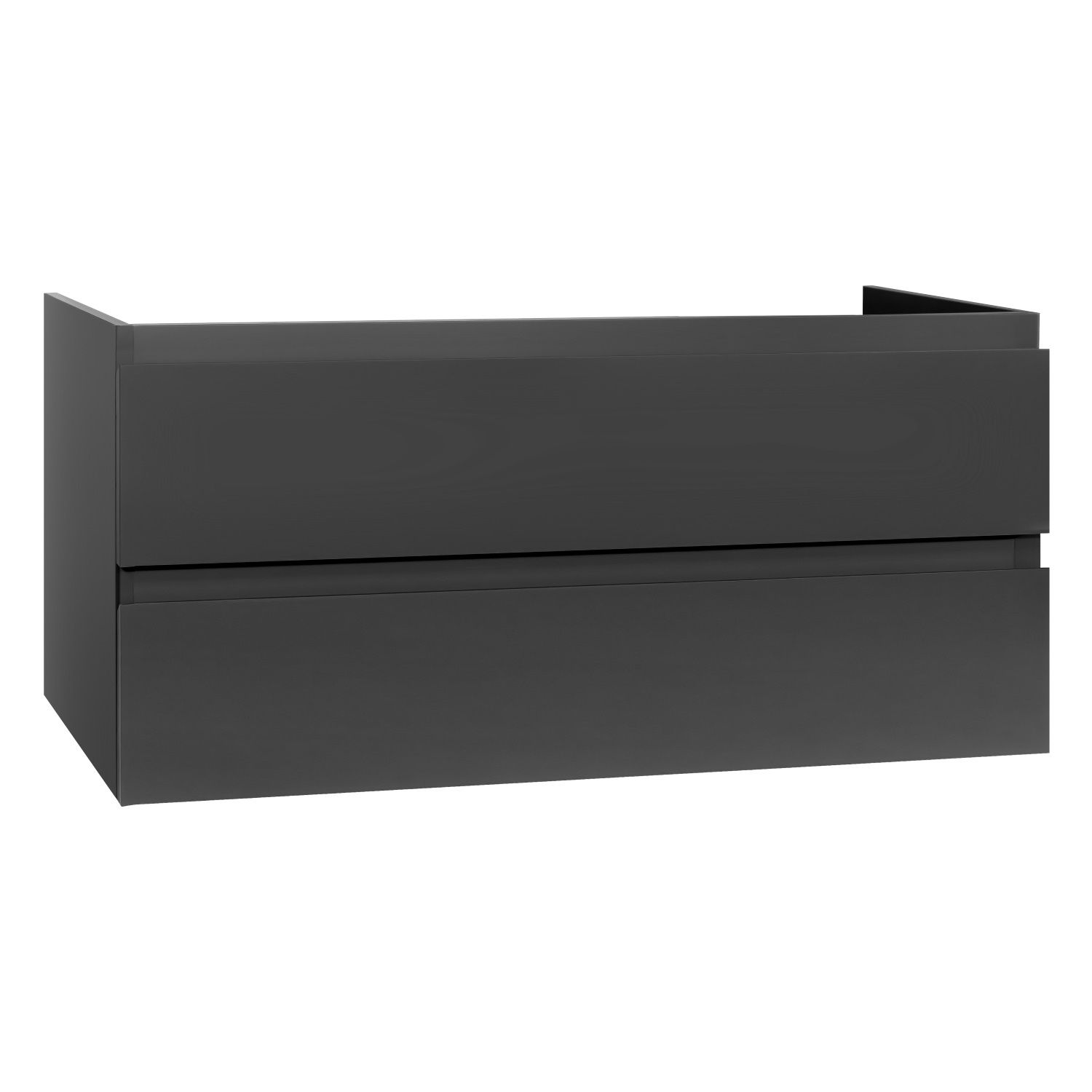 Boss & Wessing Badkamermeubelset BWS Sally 160 cm Vier Soft-Close Lades Mat Grijs