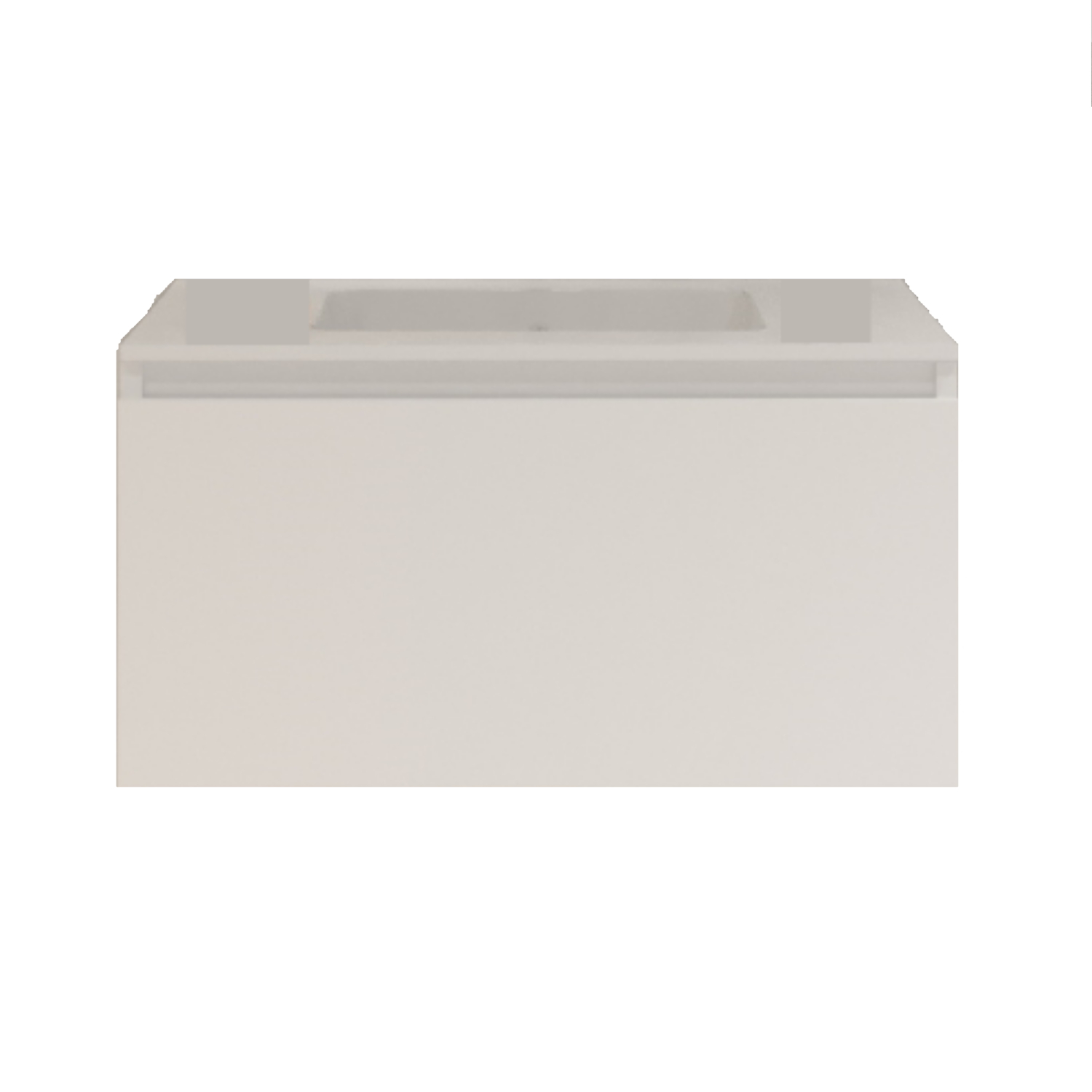 Gliss Design Badkamermeubelset Gliss Eros 60 cm Met Wastafel Mat Wit