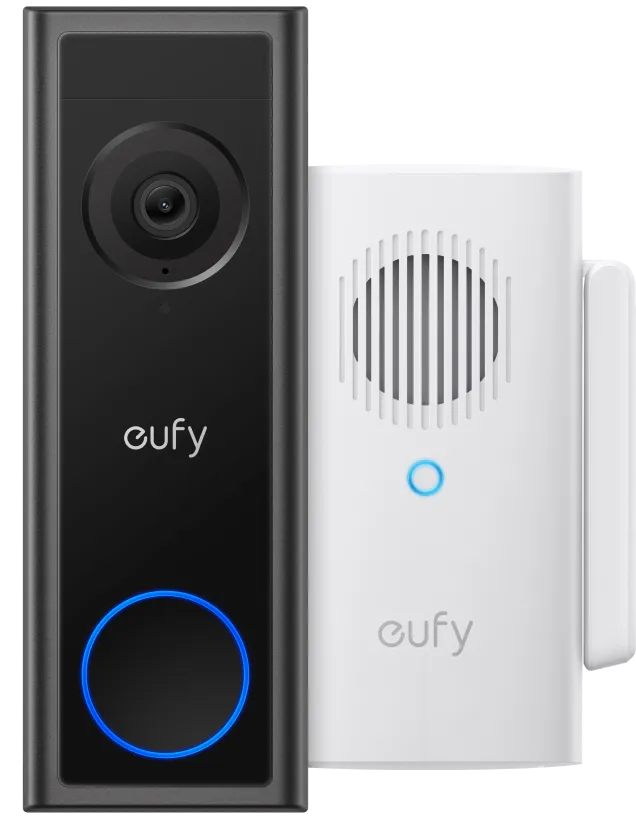 Eufy Video Doorbell C30 + Chime met Wifi Repeater
