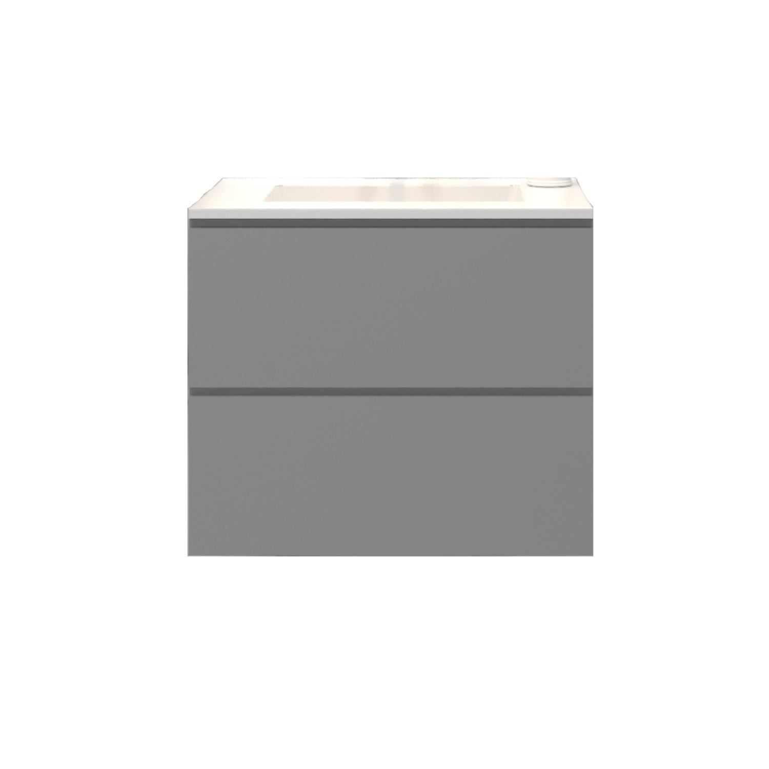 Gliss Design Badkamermeubelset Gliss Zeus 70 cm Beton Grijs