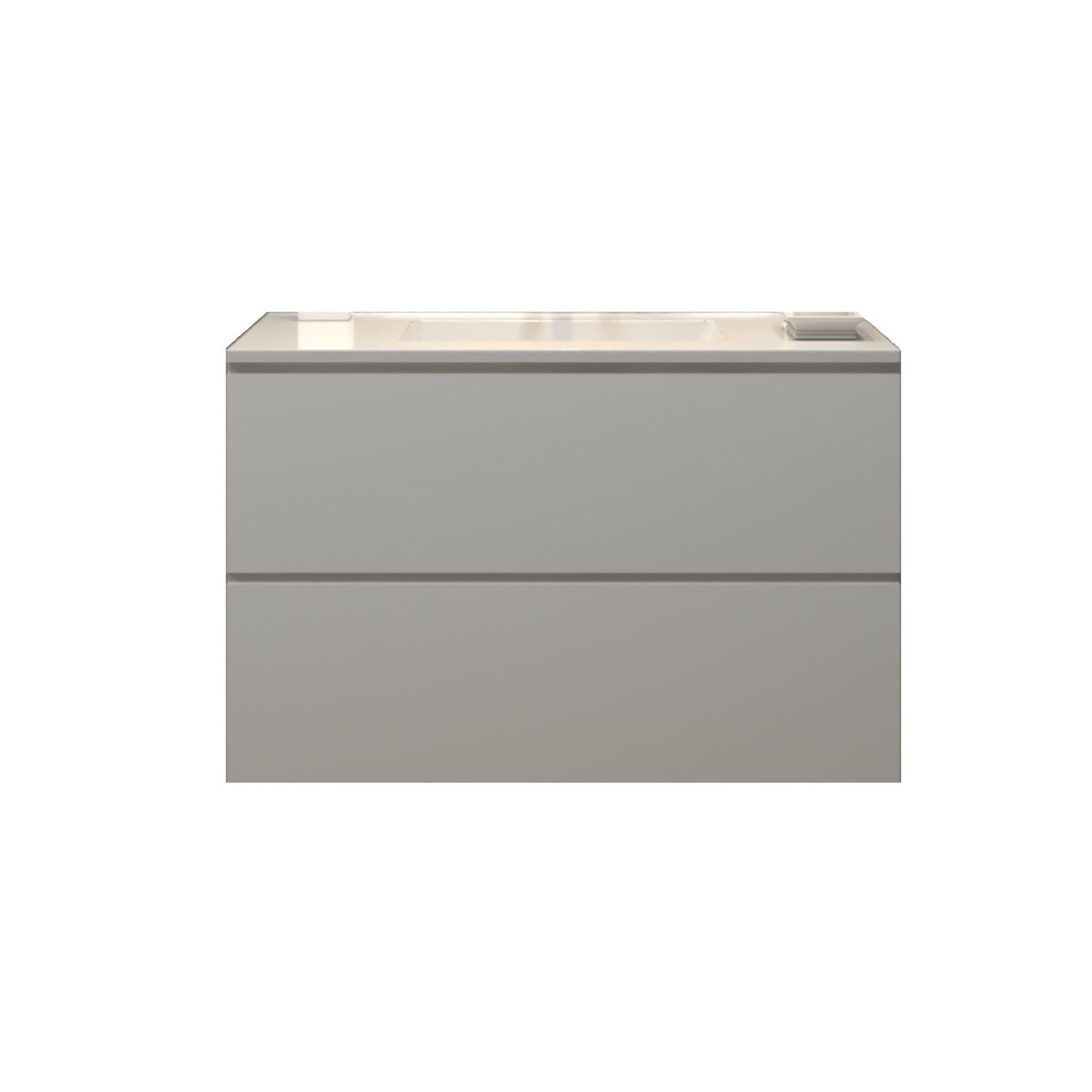 Gliss Design Badkamermeubelset Gliss Zeus 80 cm Mat Wit
