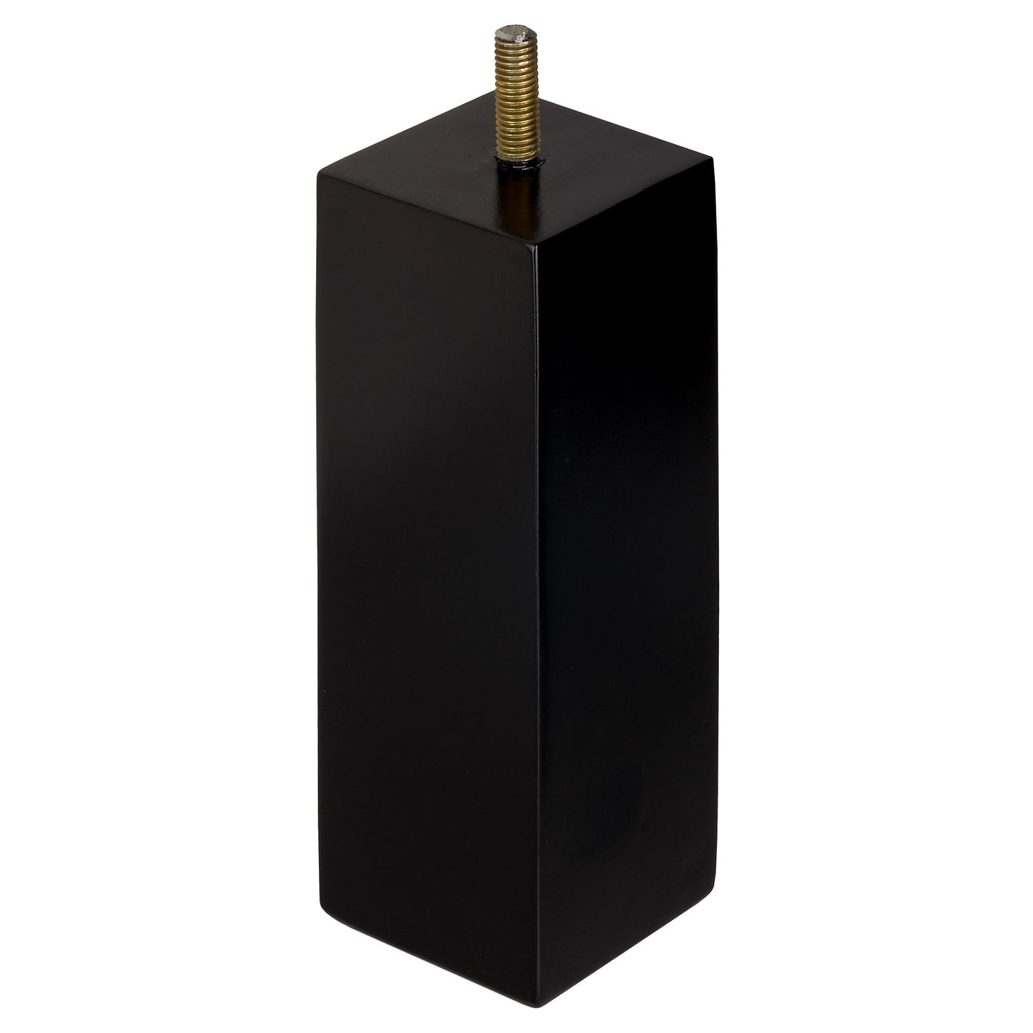 Duraline Meubelpoot Vierkant Hout Zwart 5x5x15cm Beuken Fsc
