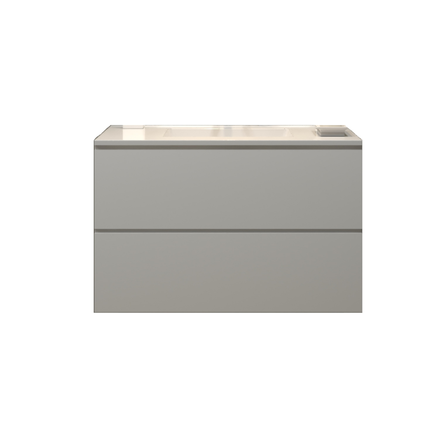 Gliss Design Badkamermeubelset Gliss Hermes 70 cm Hoogglans Wit