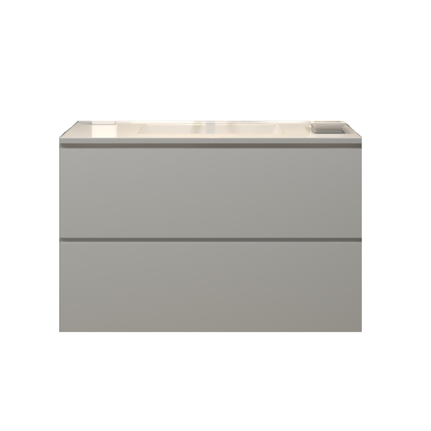 Gliss Design Badkamermeubelset Gliss Hermes 70 cm Mat Wit