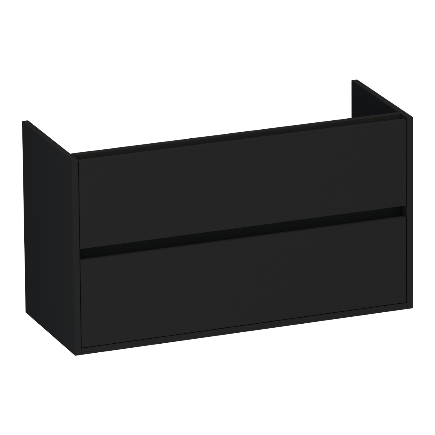Sanitop Badkamermeubelset NEXXT Small 100cm Mat Zwart