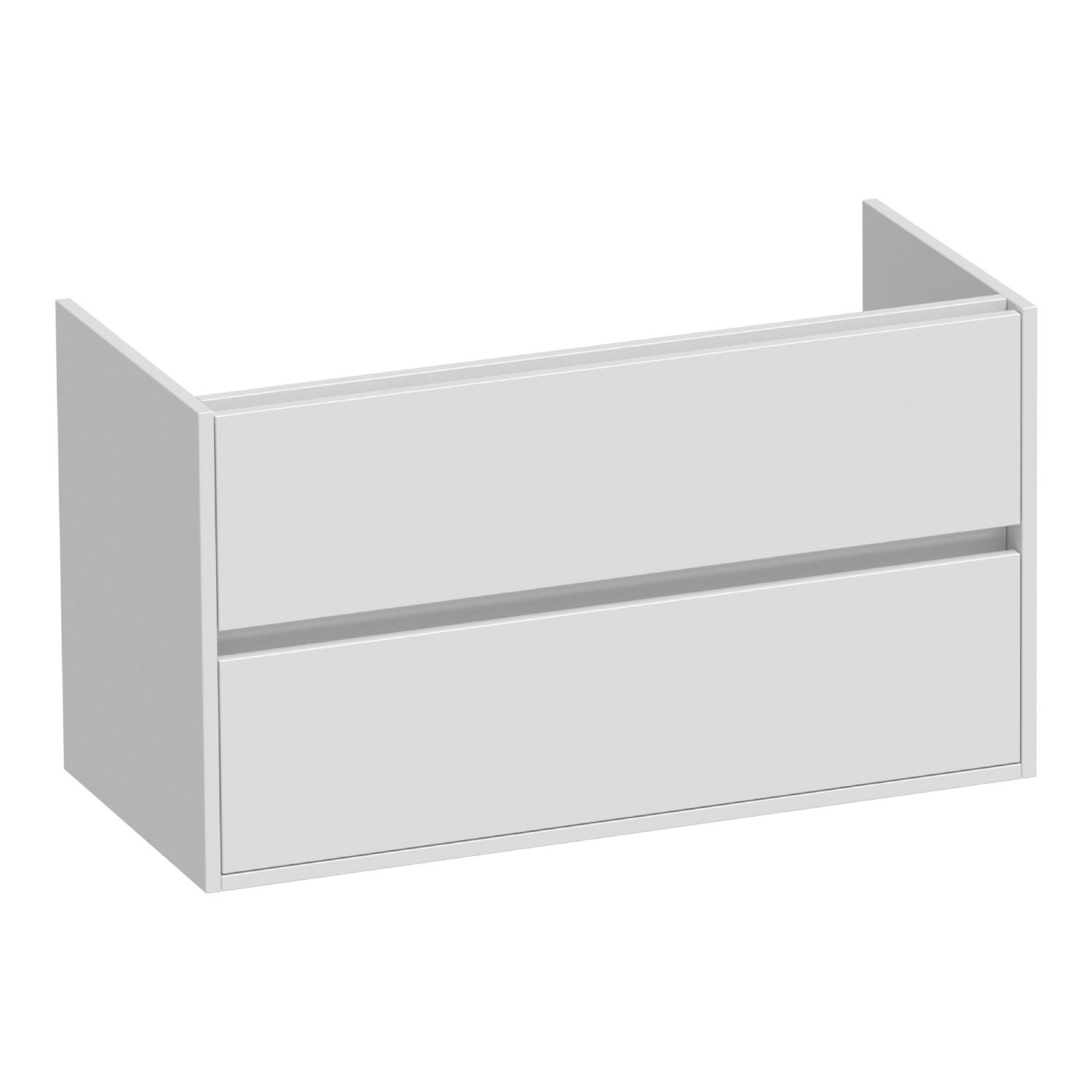 Sanitop Badkamermeubelset NEXXT 100cm Hoogglans Wit