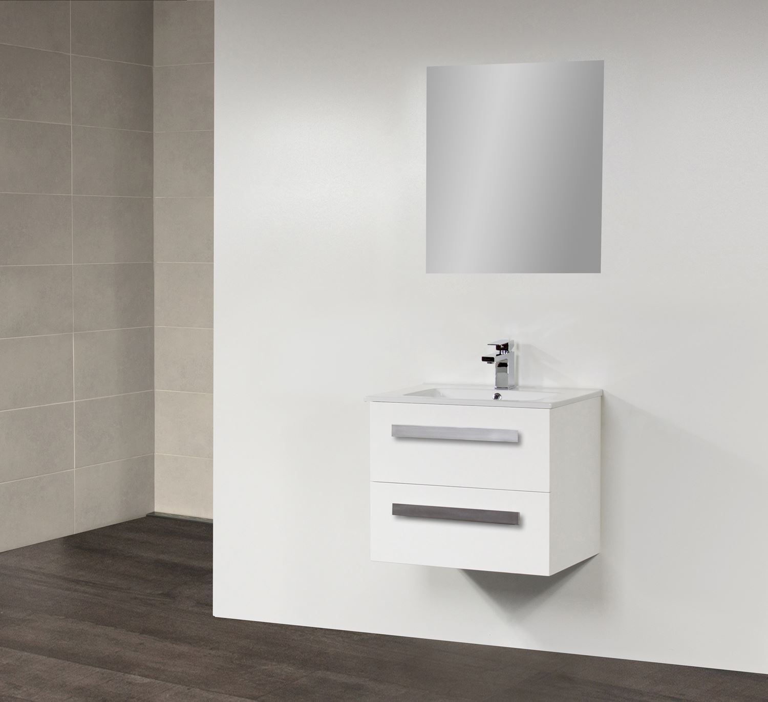 Sanitop Badkamermeubel Exclusive Pisa 60 cm Wit
