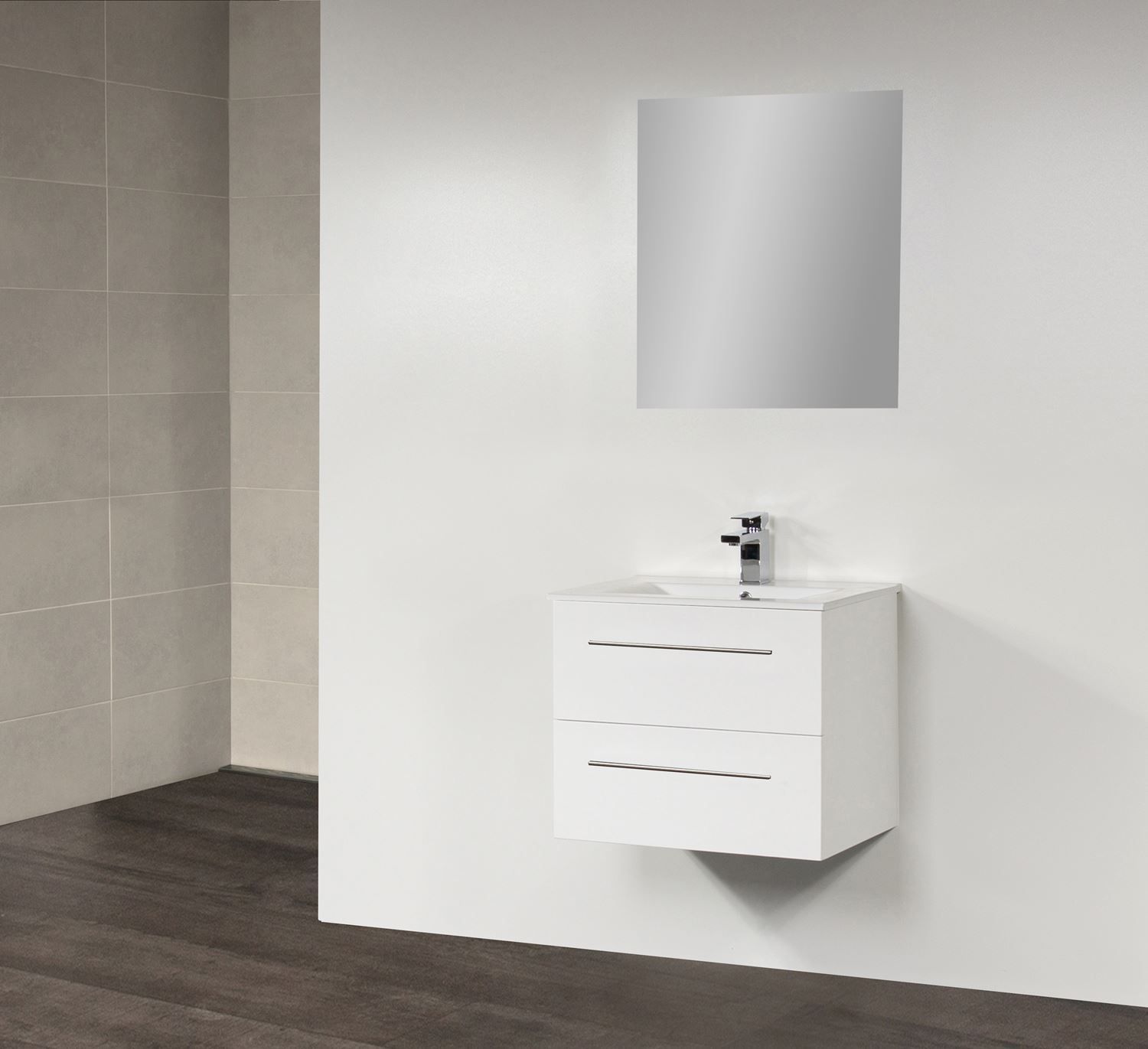 Sanitop Badkamermeubel Exclusive Empoli 60 cm Wit