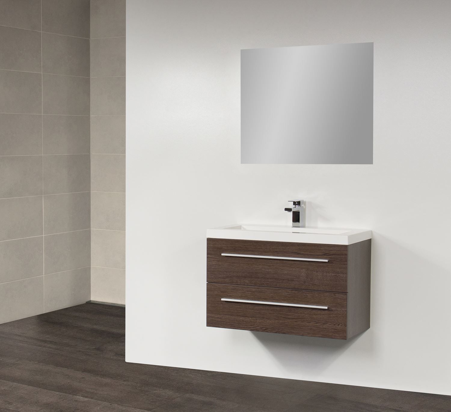 Sanitop Badkamermeubel XXS 80 cm Eiken
