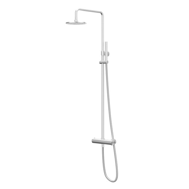 Ivy Concord Regendoucheset - opbouw - 25cm medium hoofddouche - staafmodel handdouche - RVS316 - geborsteld CSC1IXAB