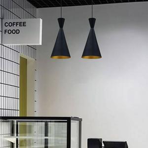 ROYALTECH H&auml;ngeleuchte Glenora, schwarz, &Oslash; 18 cm, Metall, E27