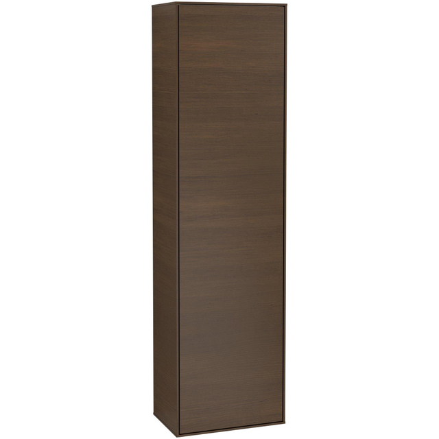 Villeroy & Boch Finion hoge kast 1 deur 41.8x151.6x27cm rechts walnoot f49000gn