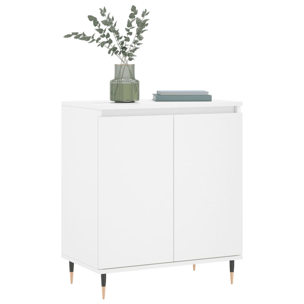 vidaXL Dressoir 60x35x70 cm bewerkt hout wit