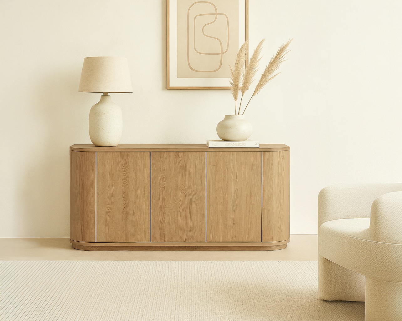 Loods XL Novero dressoir - Naturel