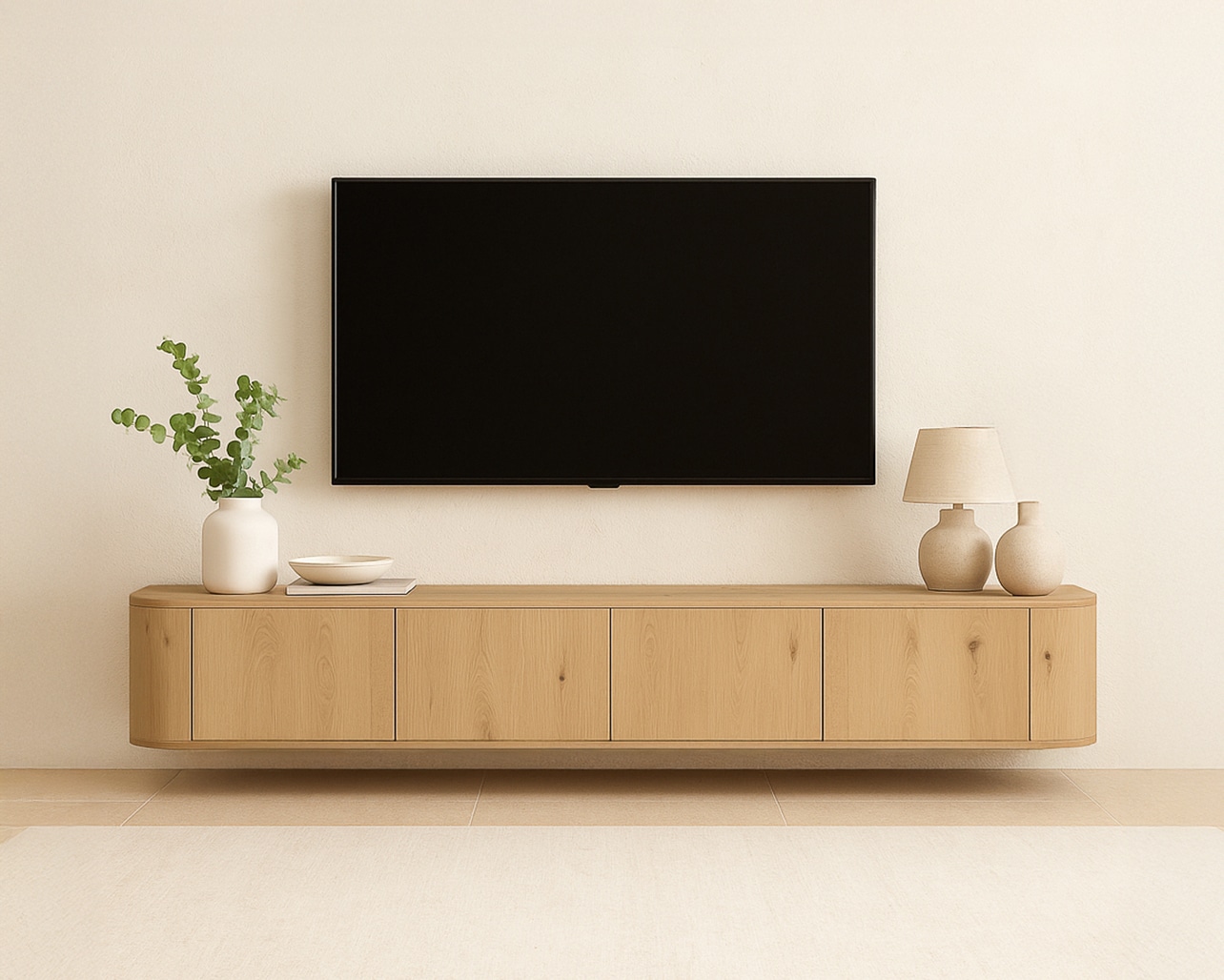 Loods XL Novero TV meubel - Naturel