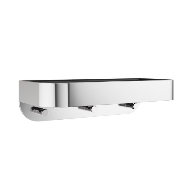 Crosswater Douchemand Wandgemonteerd Zwarte Inzet Chroom SB035BC