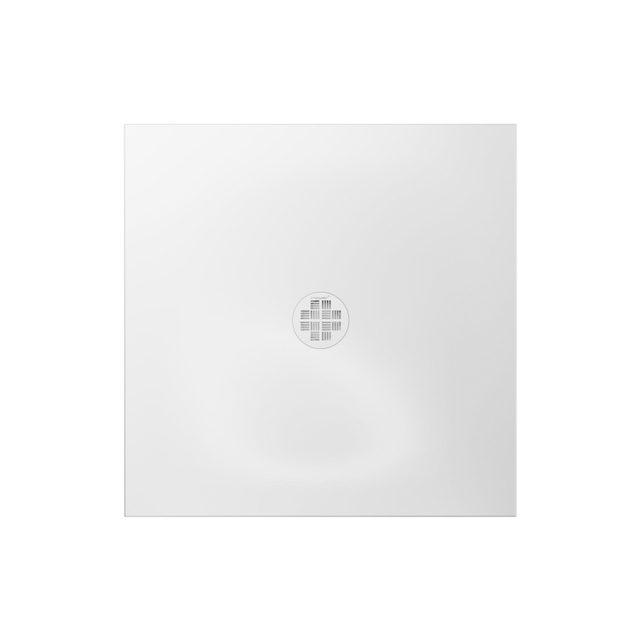 Crosswater Creo Douchebak - 80x80x25cm - vierkant - wit CRS800X800W