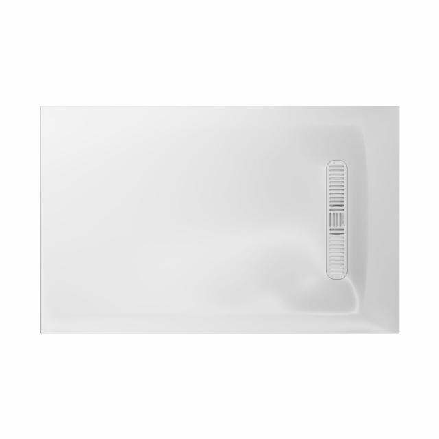 Crosswater Vito Douchebak - 170x90x2.5cm - rechthoek - wit VTR900X1700W