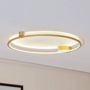 Milagro Lighting LED-Deckenleuchte Saturno, gold, &Oslash; 80 cm, Metall, 4.000 K