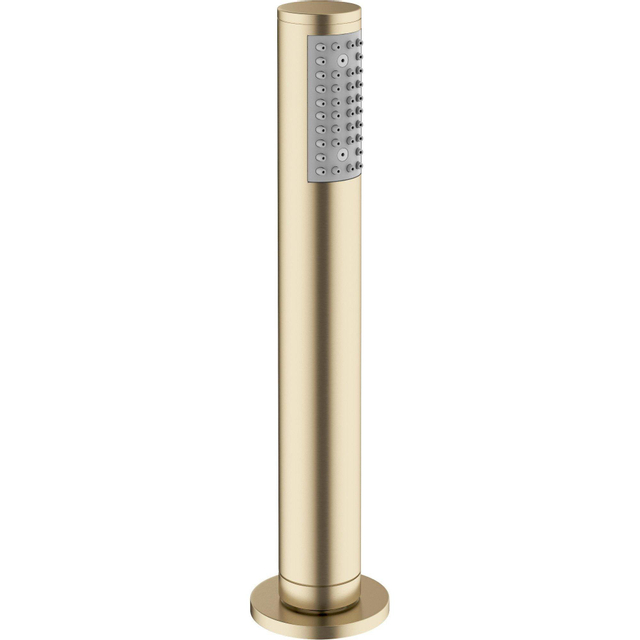 Crosswater MPRO Handdoucheset - voor badrandmontage - 1 stand - messing geborsteld PRO812F