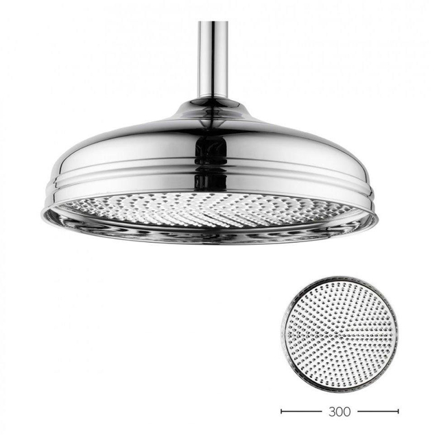 Crosswater Belgravia Hoofddouche - 30cm - geschikt voor plafond/wand arm - chroom FH12C