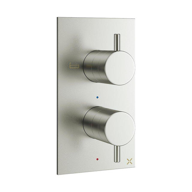 Crosswater MPRO badkraan - inbouw - verticaal - RVS sw385369/sw385437