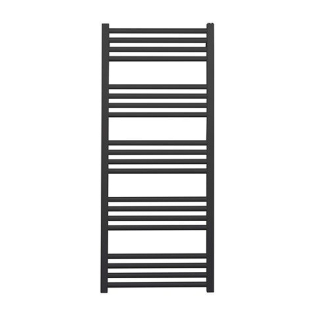 Crosswater MPRO handdoekradiator - 114x48cm - 447 watt - mat zwart MP48X1140MB