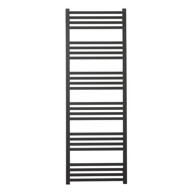 Crosswater MPRO handdoekradiator - 138x48cm - 568 watt - mat zwart MP48X1380MB