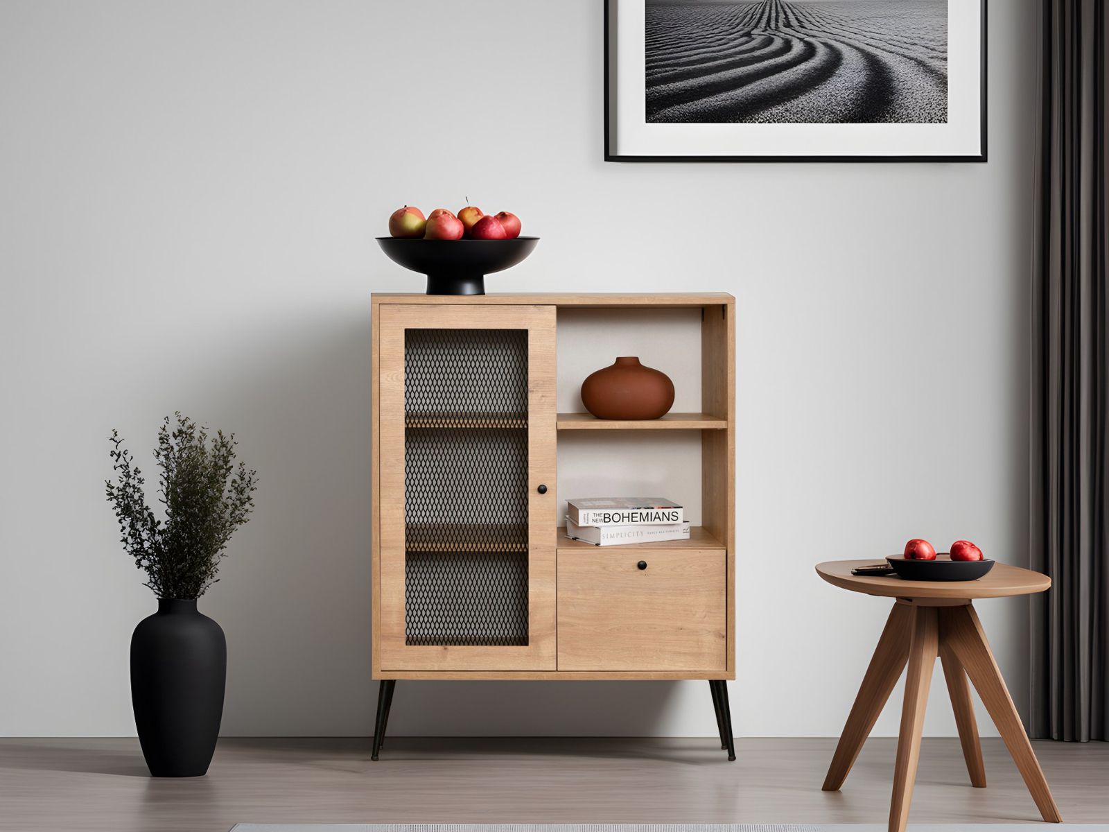 Mobistoxx Commode BRETELLE 2 deuren eik