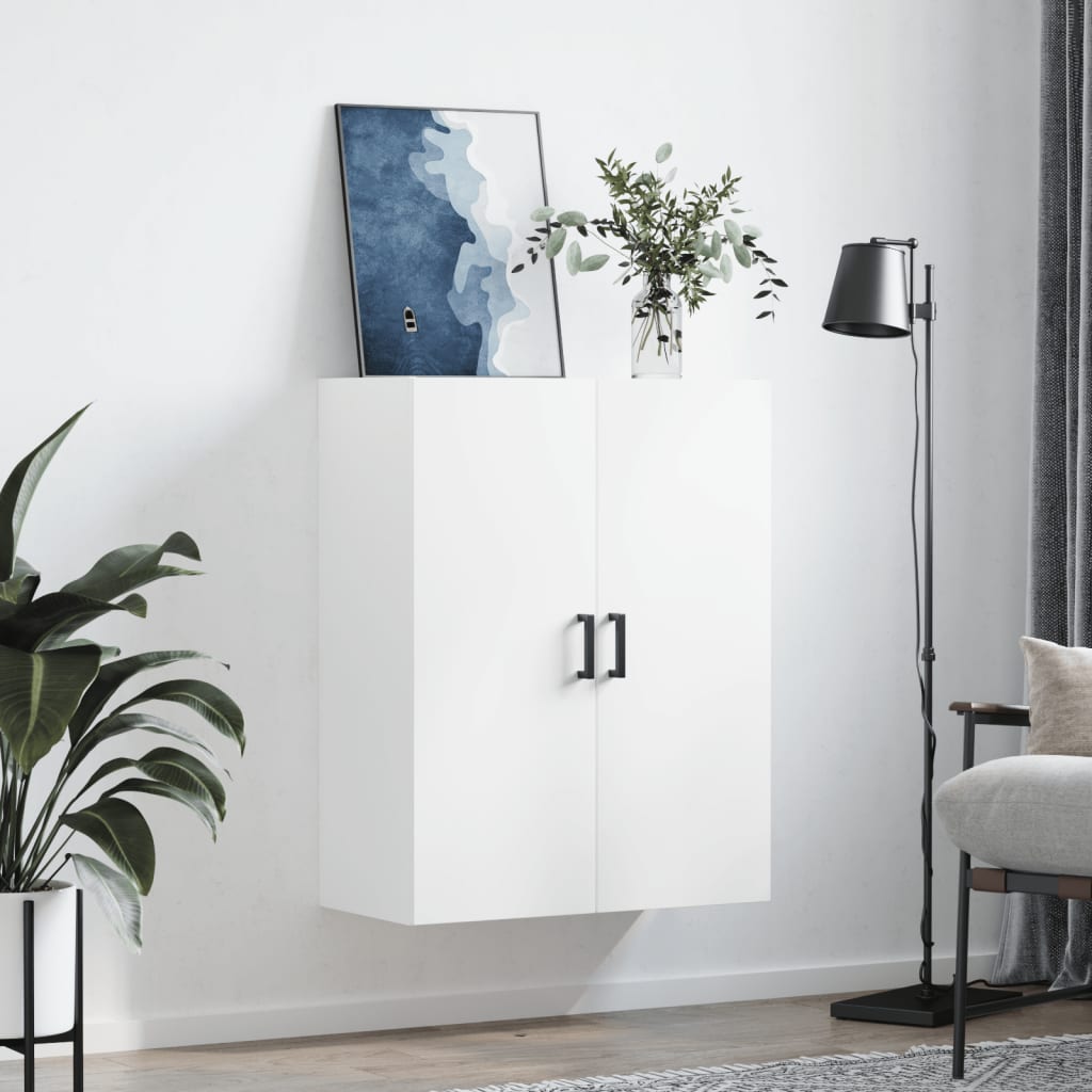 vidaXL Wandkast 69,5x34x90 cm wit