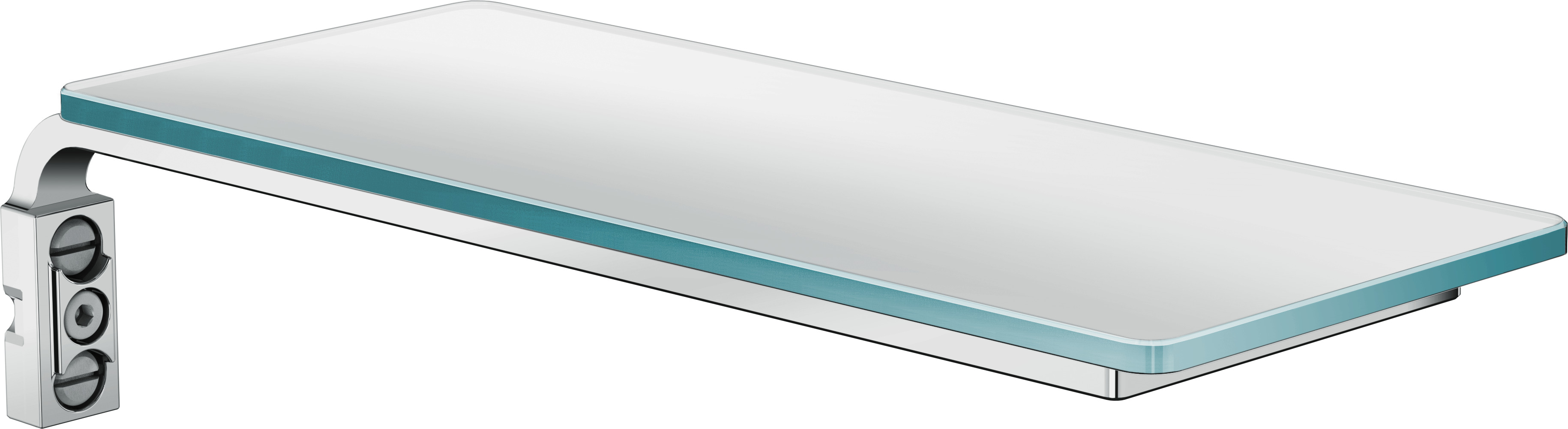 Hansgrohe Casetta planchet van veiligheidsglas E, chroom