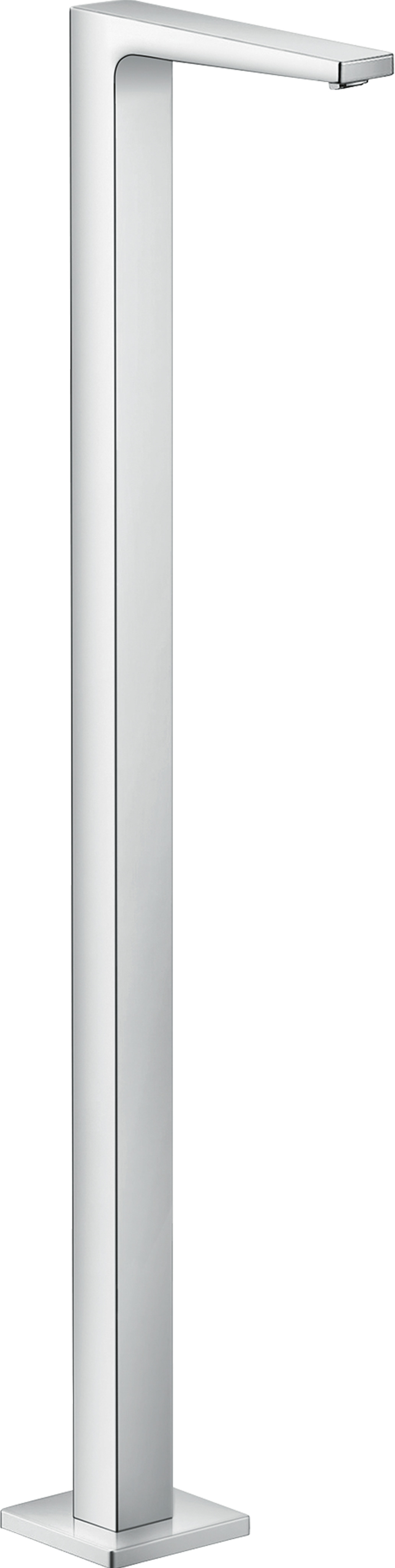 Hansgrohe Metropol baduitloop vloergemonteerd, chroom