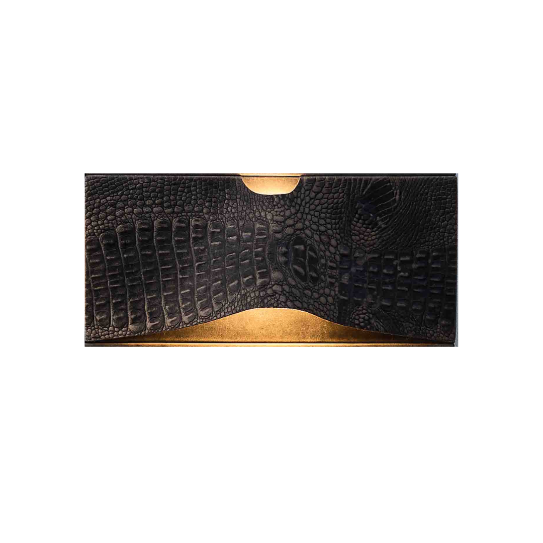 Quasar  Lum Leather Wandlamp