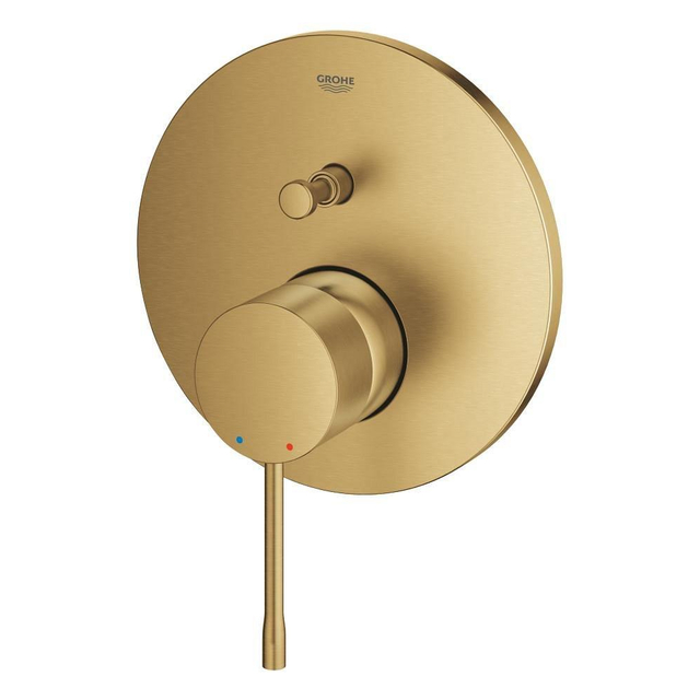 Grohe Essence New afbouwdeel voor inbouw badkraan met omstel brushed cool sunrise 24058GN1 24058GN1