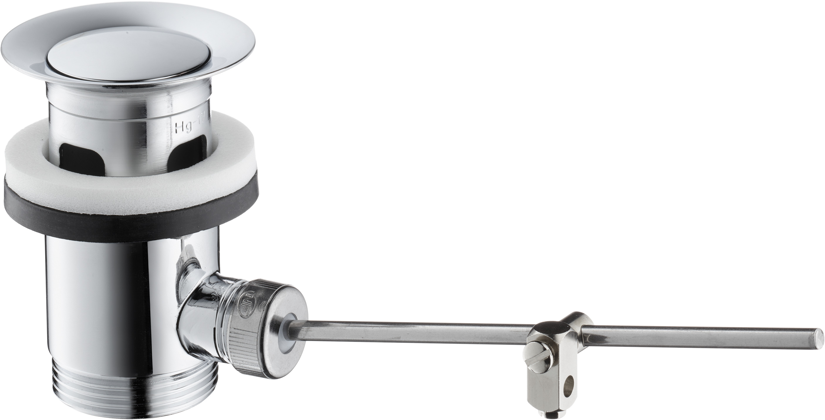 Hansgrohe afvoergarnituur pop-up voor wastafel- en bidetmengkranen, Brushed Bronze