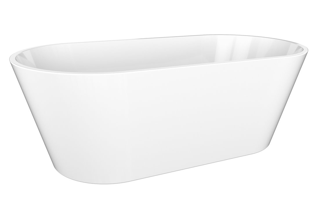 Sapho Vrijstaand Bad  Azra 170x80 cm Wit